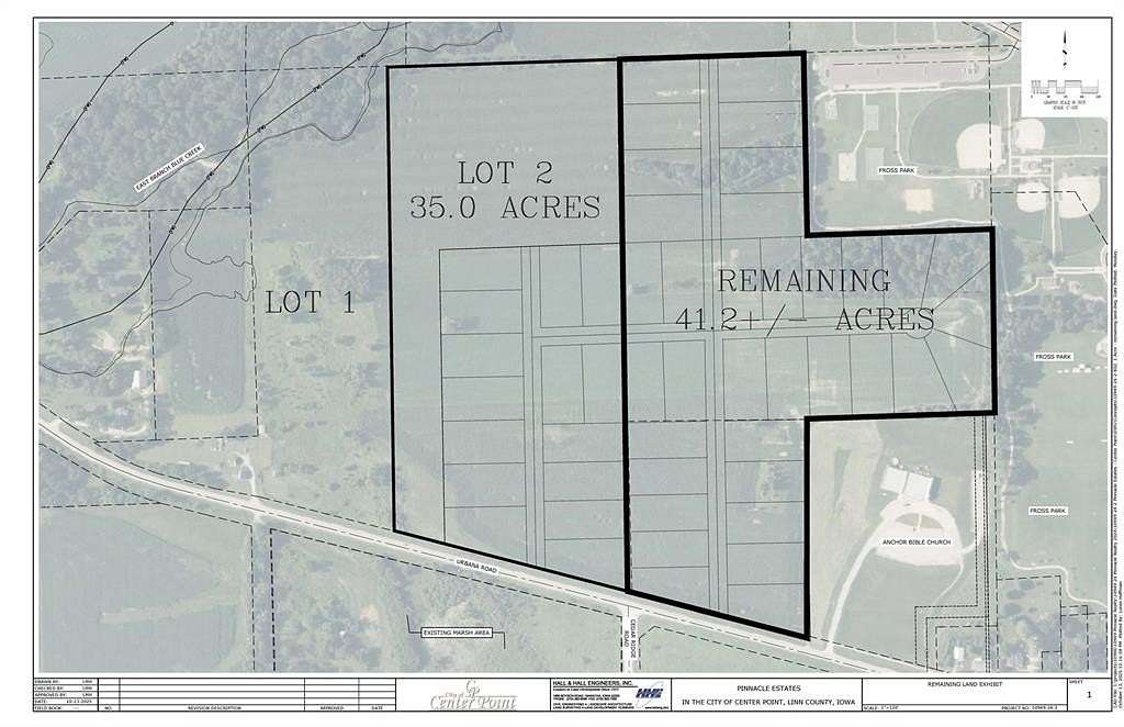 41.2 Acres of Land for Sale in Center Point, Iowa