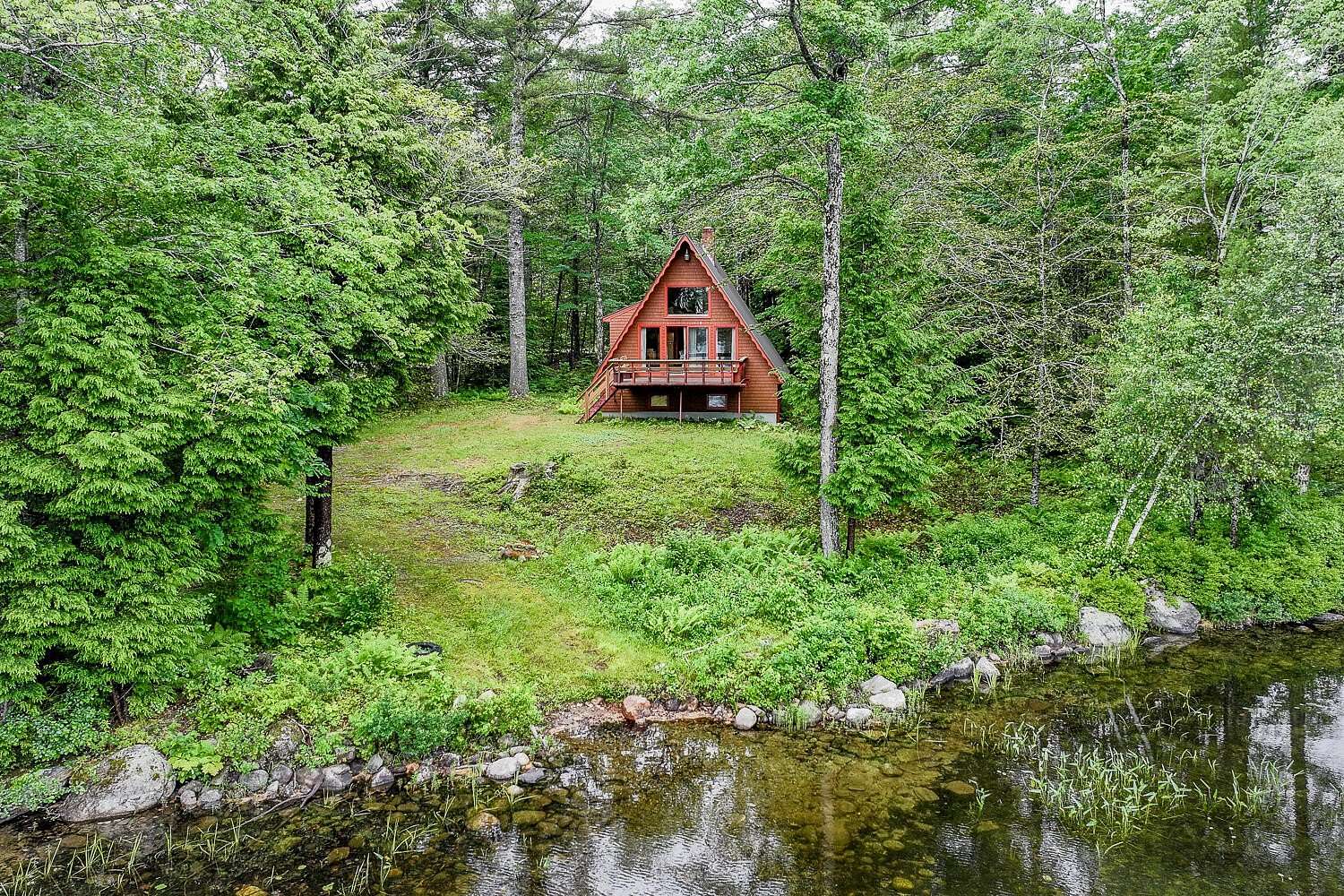 0.57 Acres of Residential Land with Home for Sale in Washington, Maine