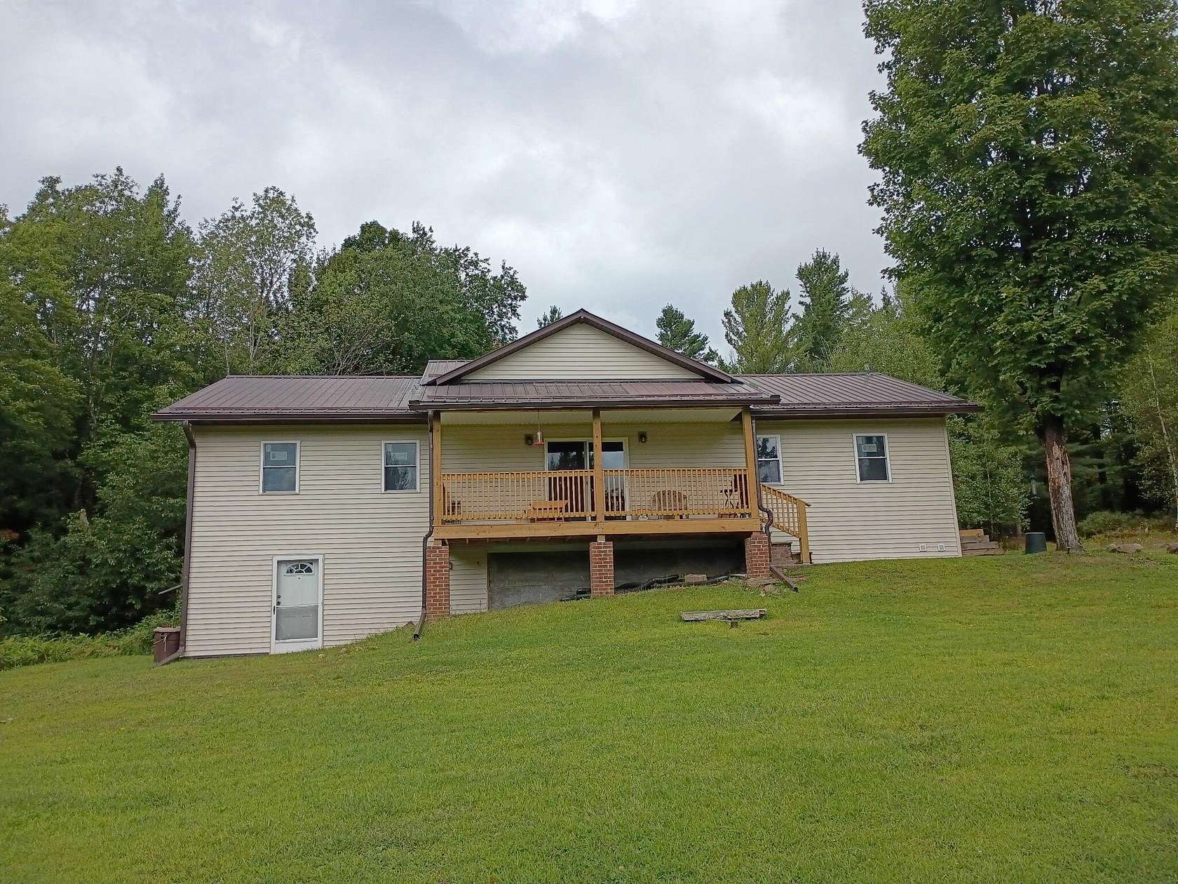 15 Acres of Land with Home for Sale in St. Regis Falls, New York