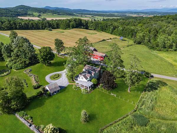 83 Acres of Agricultural Land with Home for Sale in Shoreham, Vermont