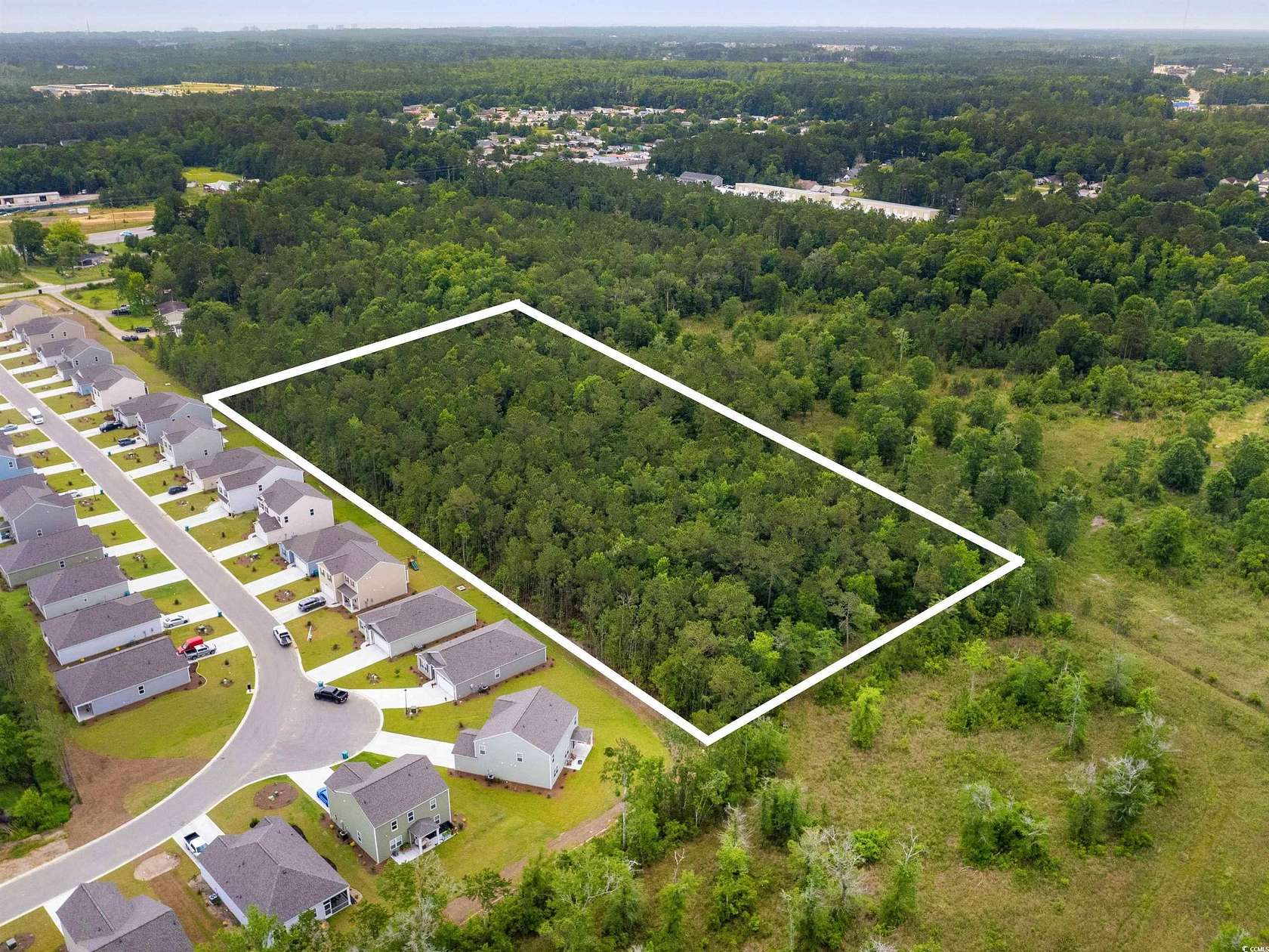 3.8 Acres of Mixed-Use Land for Sale in Myrtle Beach, South Carolina