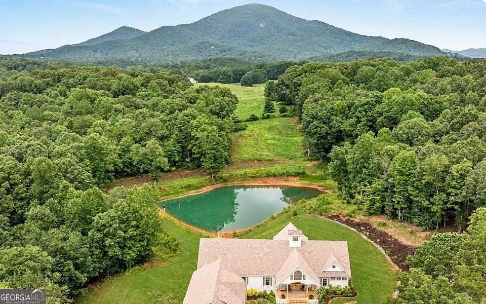 13.2 Acres of Recreational Land with Home for Sale in Cleveland, Georgia