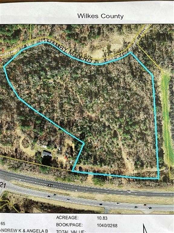10.8 Acres of Mixed-Use Land for Sale in Wilkesboro, North Carolina