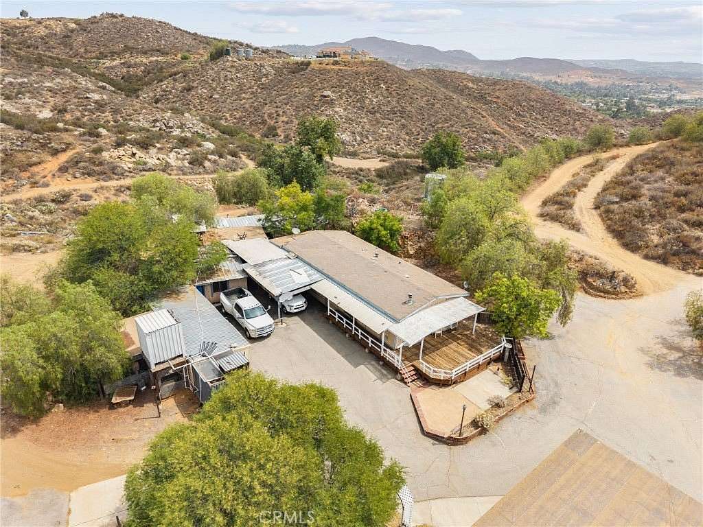 10 Acres of Residential Land with Home for Sale in Perris, California