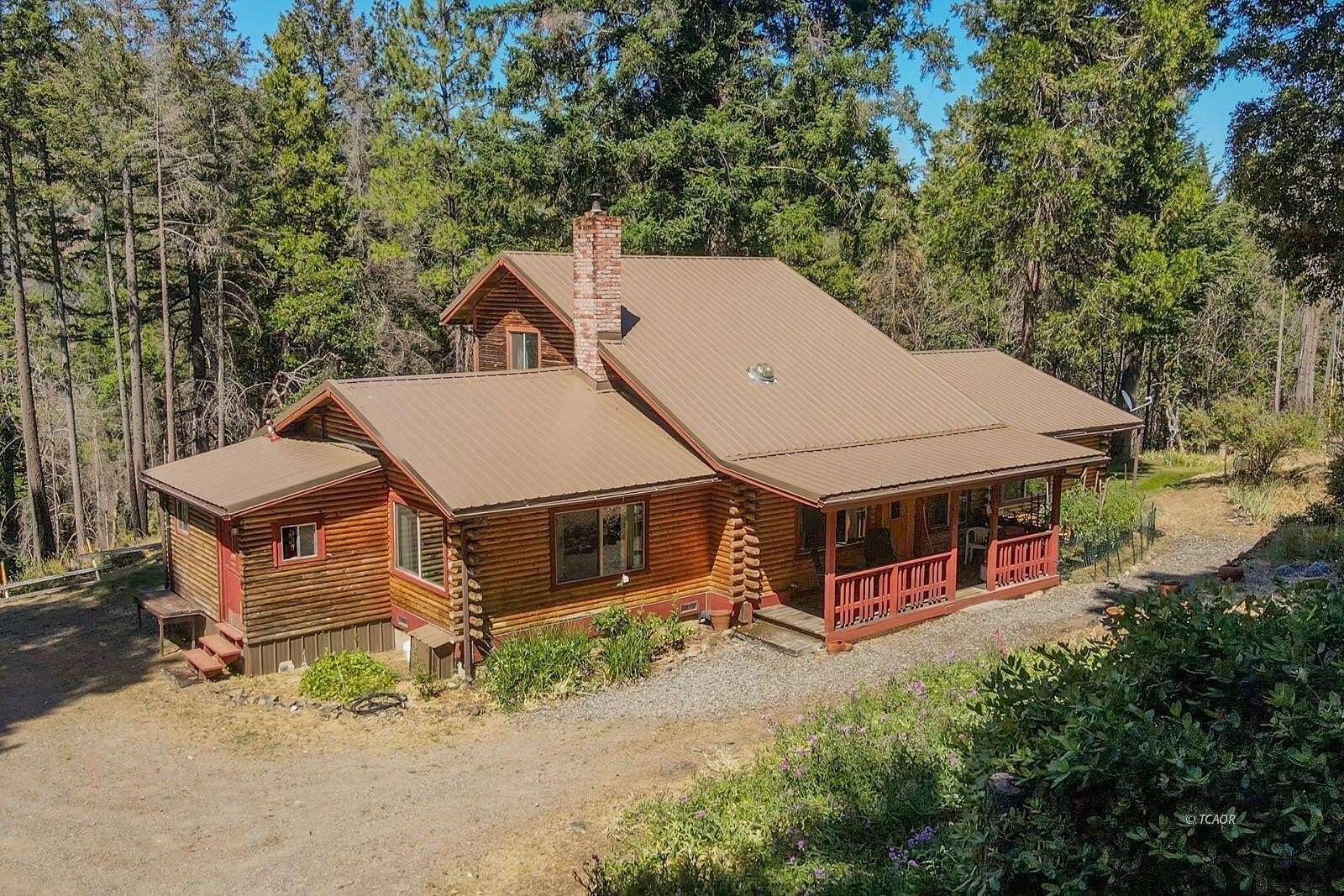 9.22 Acres of Land with Home for Sale in Burnt Ranch, California