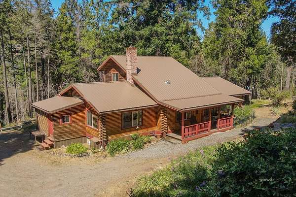 9.22 Acres of Land with Home for Sale in Burnt Ranch, California