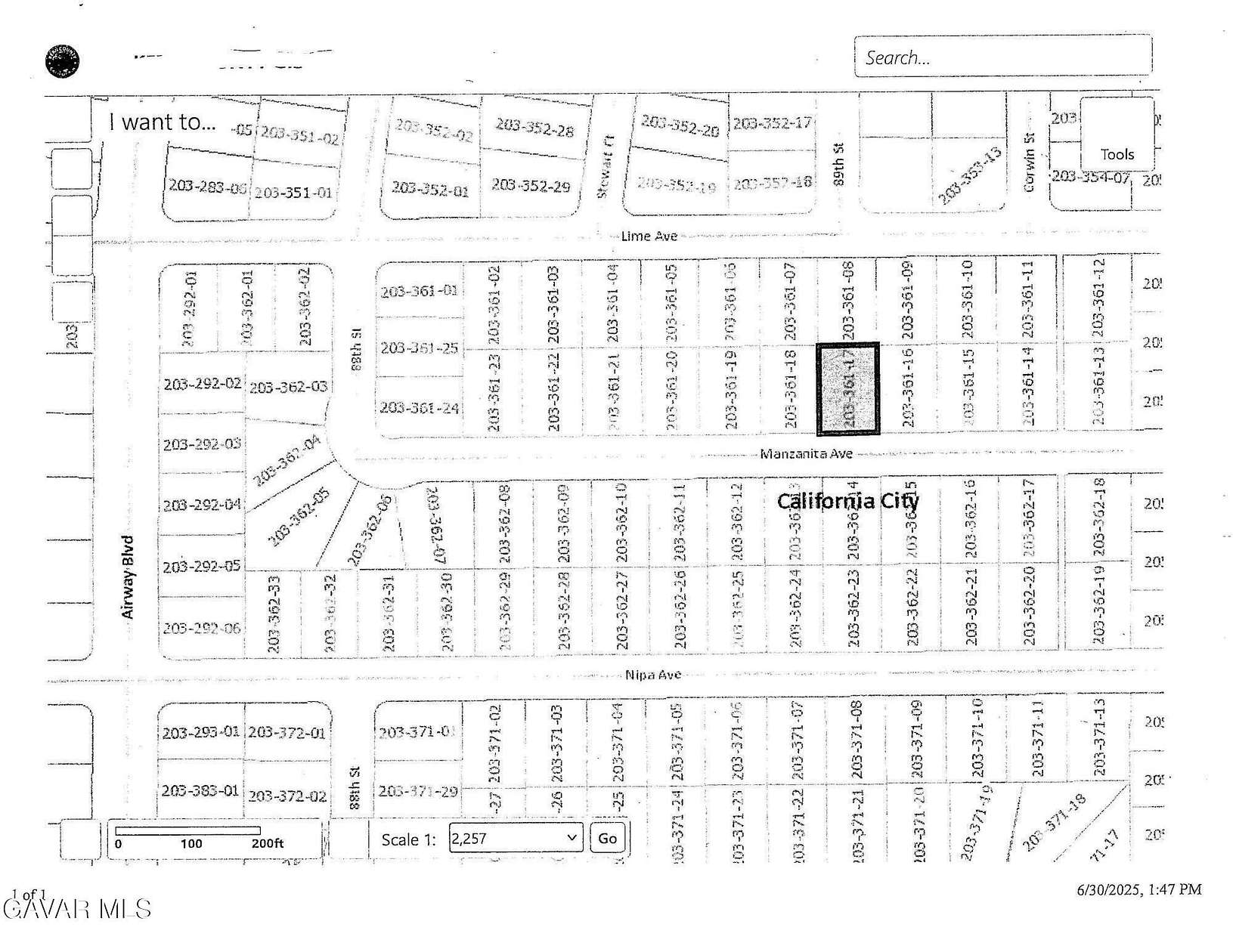 Residential Land for Sale in California City, California