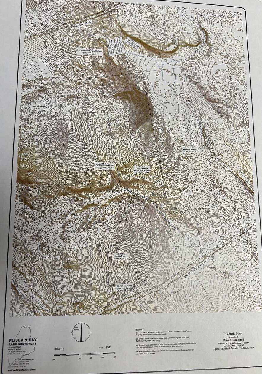 77 Acres of Land for Sale in Dexter, Maine