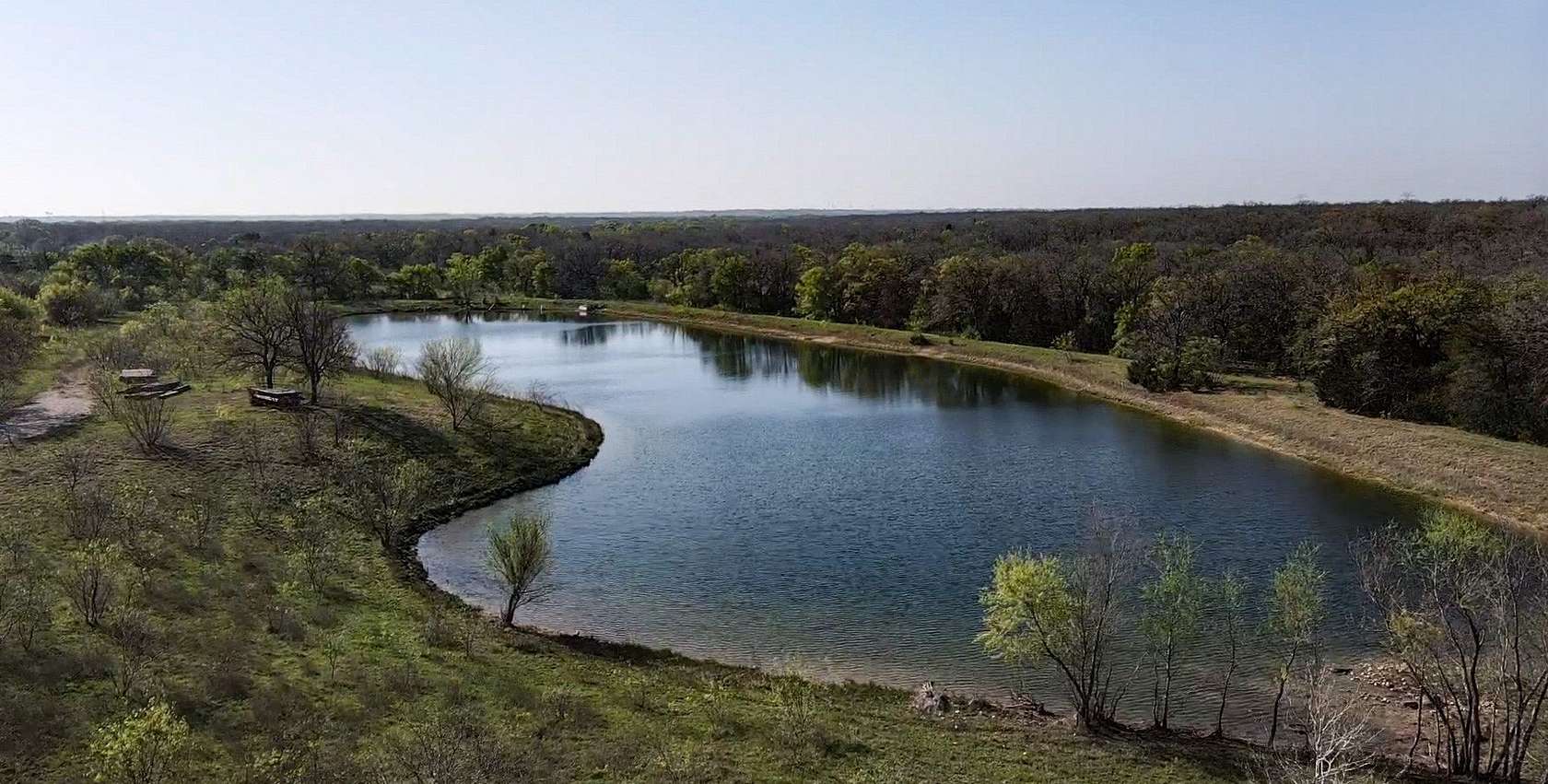 28 Acres of Land with Home for Sale in Axtell, Texas