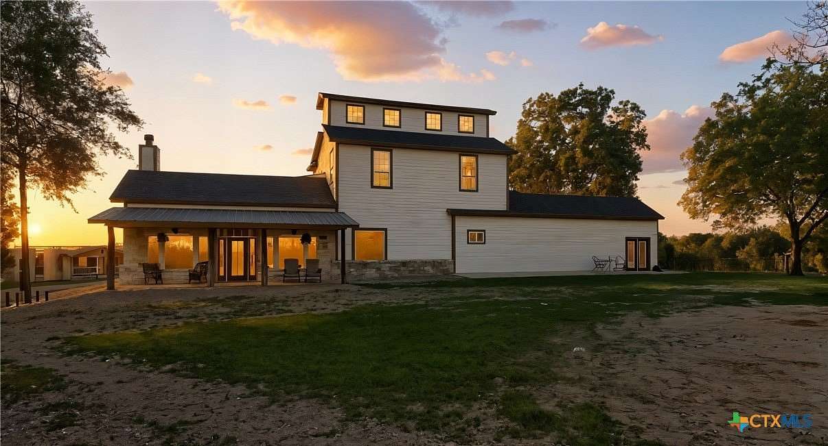 56.9 Acres of Agricultural Land with Home for Sale in Flatonia, Texas