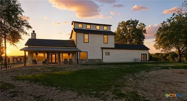 56.9 Acres of Agricultural Land with Home for Sale in Flatonia, Texas