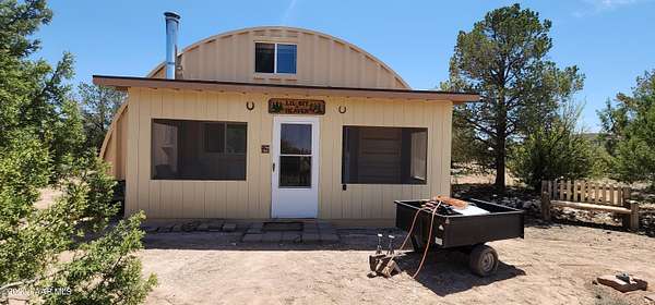 62 Acres of Agricultural Land with Home for Sale in Ash Fork, Arizona