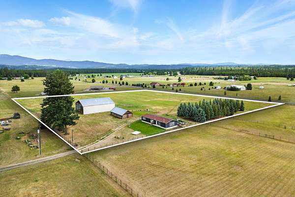 10.2 Acres of Land with Home for Sale in Deer Park, Washington