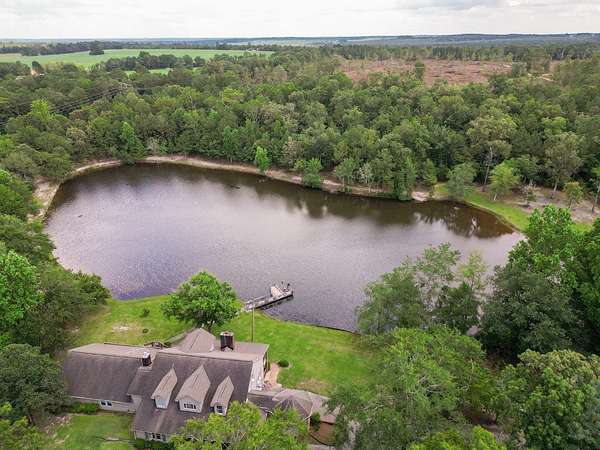 78.6 Acres of Recreational Land with Home for Sale in Batesburg-Leesville, South Carolina
