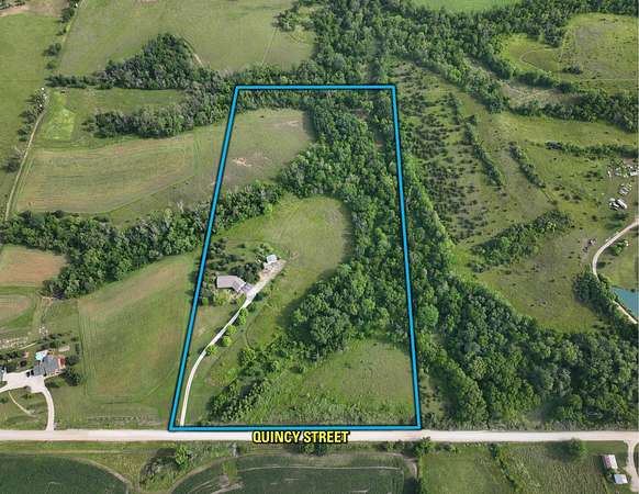 20.3 Acres of Recreational Land with Home for Sale in Milo, Iowa