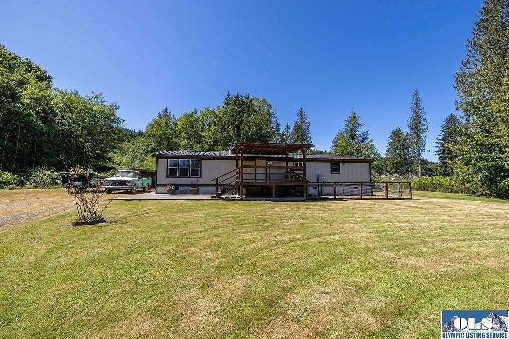 9.84 Acres of Land with Home for Sale in Port Angeles, Washington