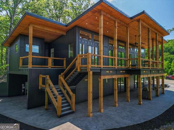 2 Acres of Land with Home for Sale in Mineral Bluff, Georgia