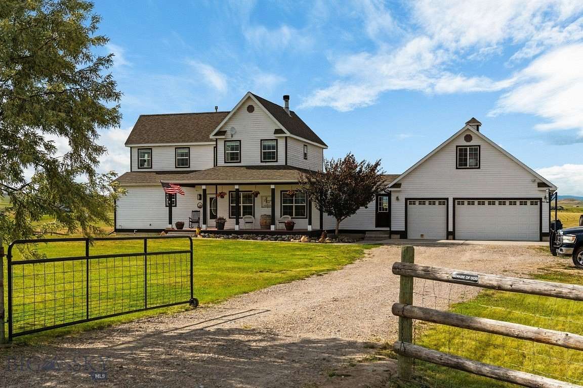 6.13 Acres of Land with Home for Sale in Three Forks, Montana