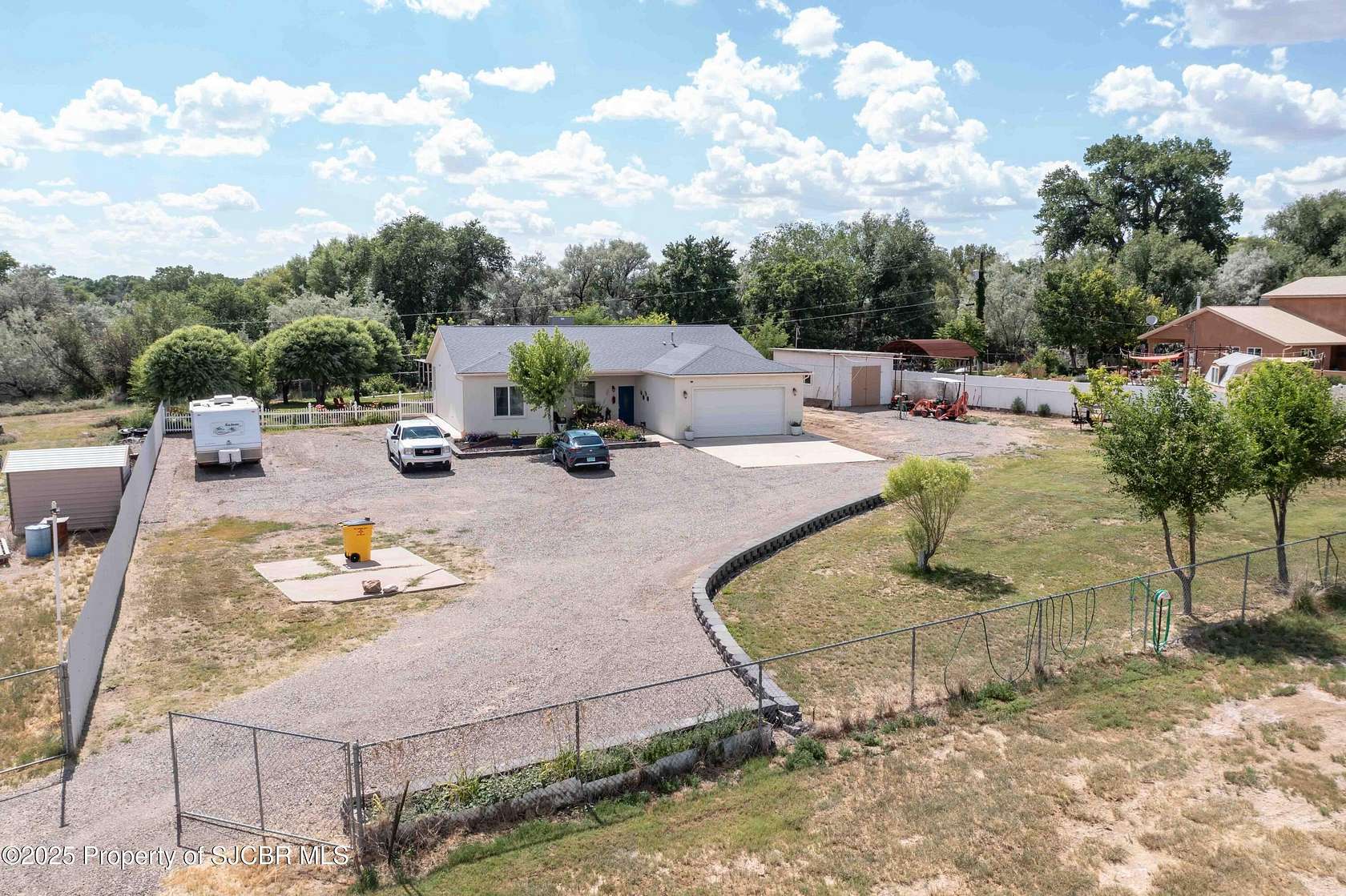 2.68 Acres of Residential Land with Home for Sale in Aztec, New Mexico