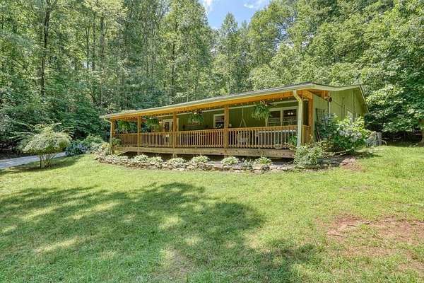 14.5 Acres of Land with Home for Sale in Cleveland, Georgia