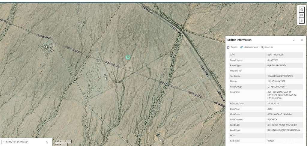 38.5 Acres of Recreational Land for Sale in Vidal, California
