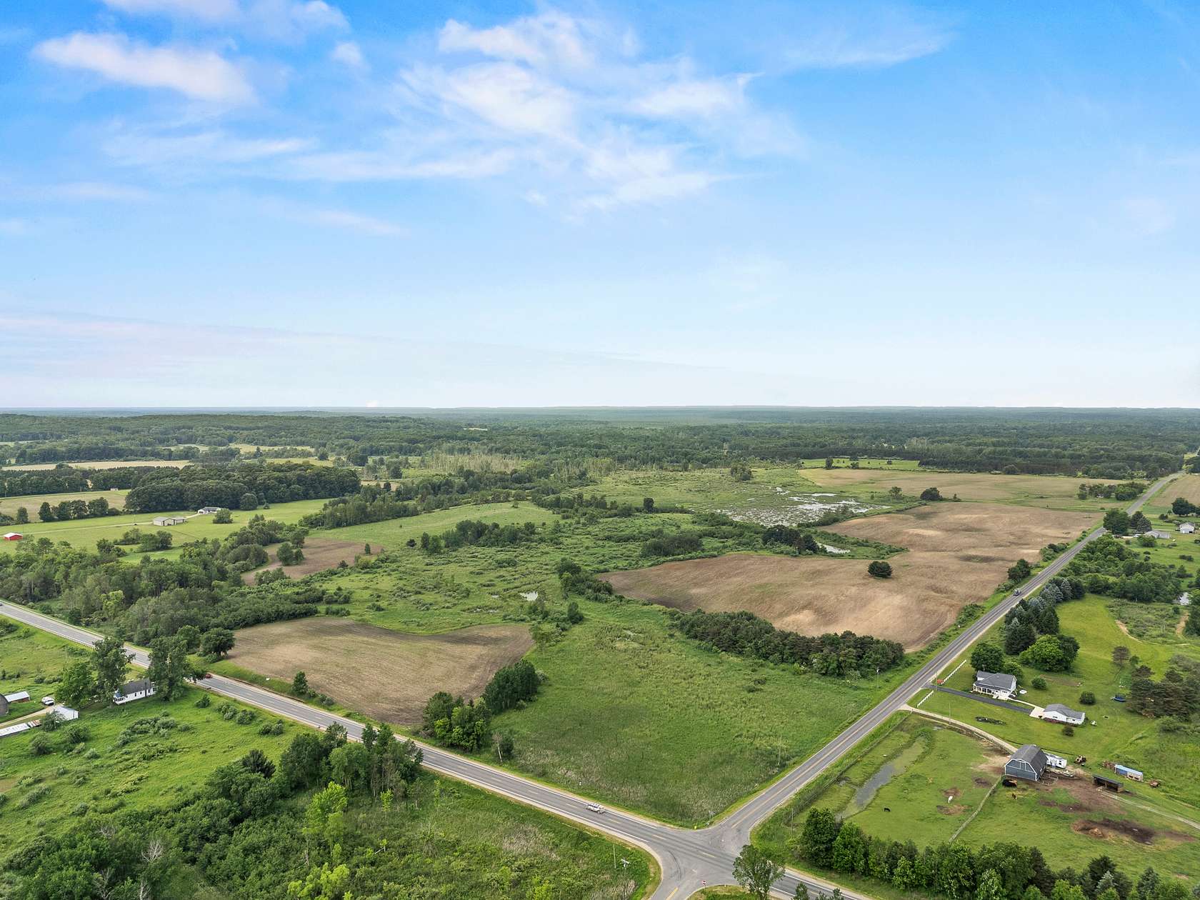 160 Acres of Recreational Land & Farm for Sale in Barryton, Michigan