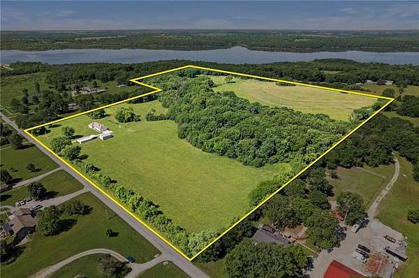 34 Acres of Recreational Land with Home for Sale in Spring Hill, Kansas