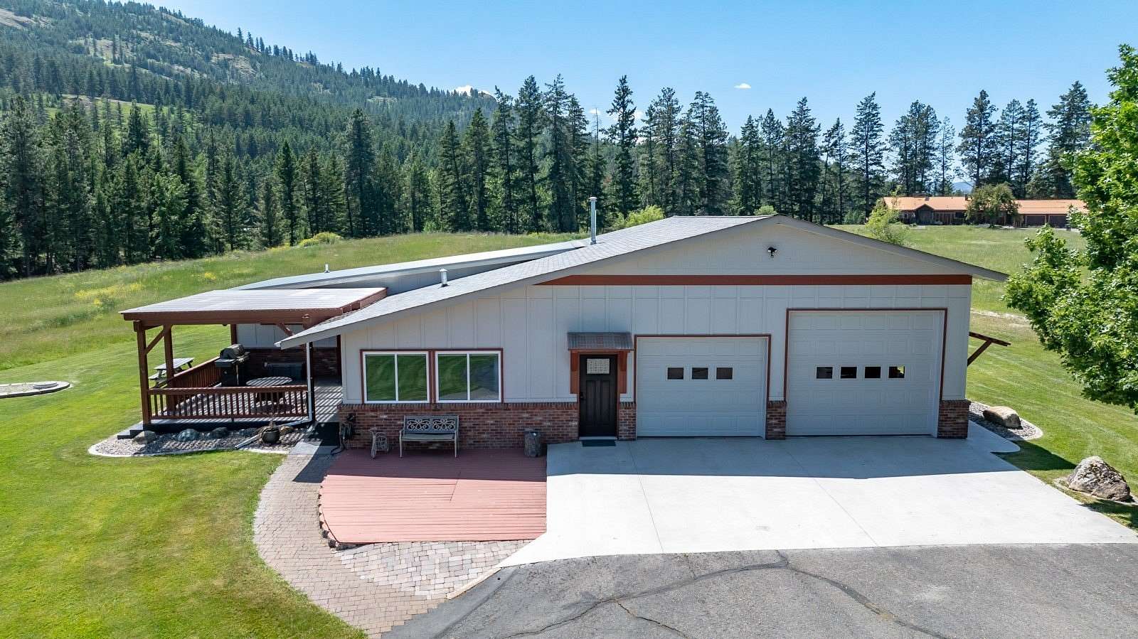 2.6 Acres of Residential Land with Home for Sale in Kalispell, Montana