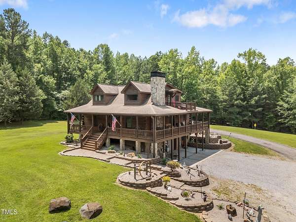 14.1 Acres of Land with Home for Sale in Oxford, North Carolina