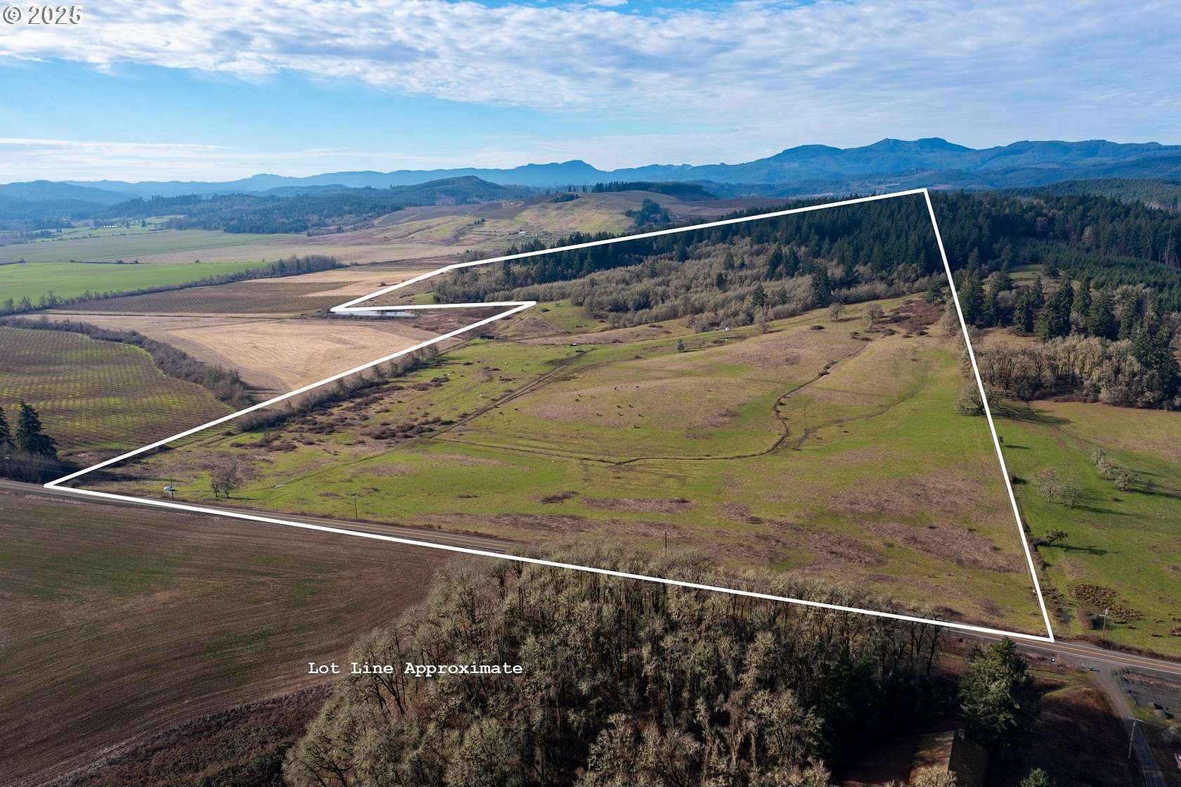 158 Acres of Agricultural Land for Sale in Monmouth, Oregon