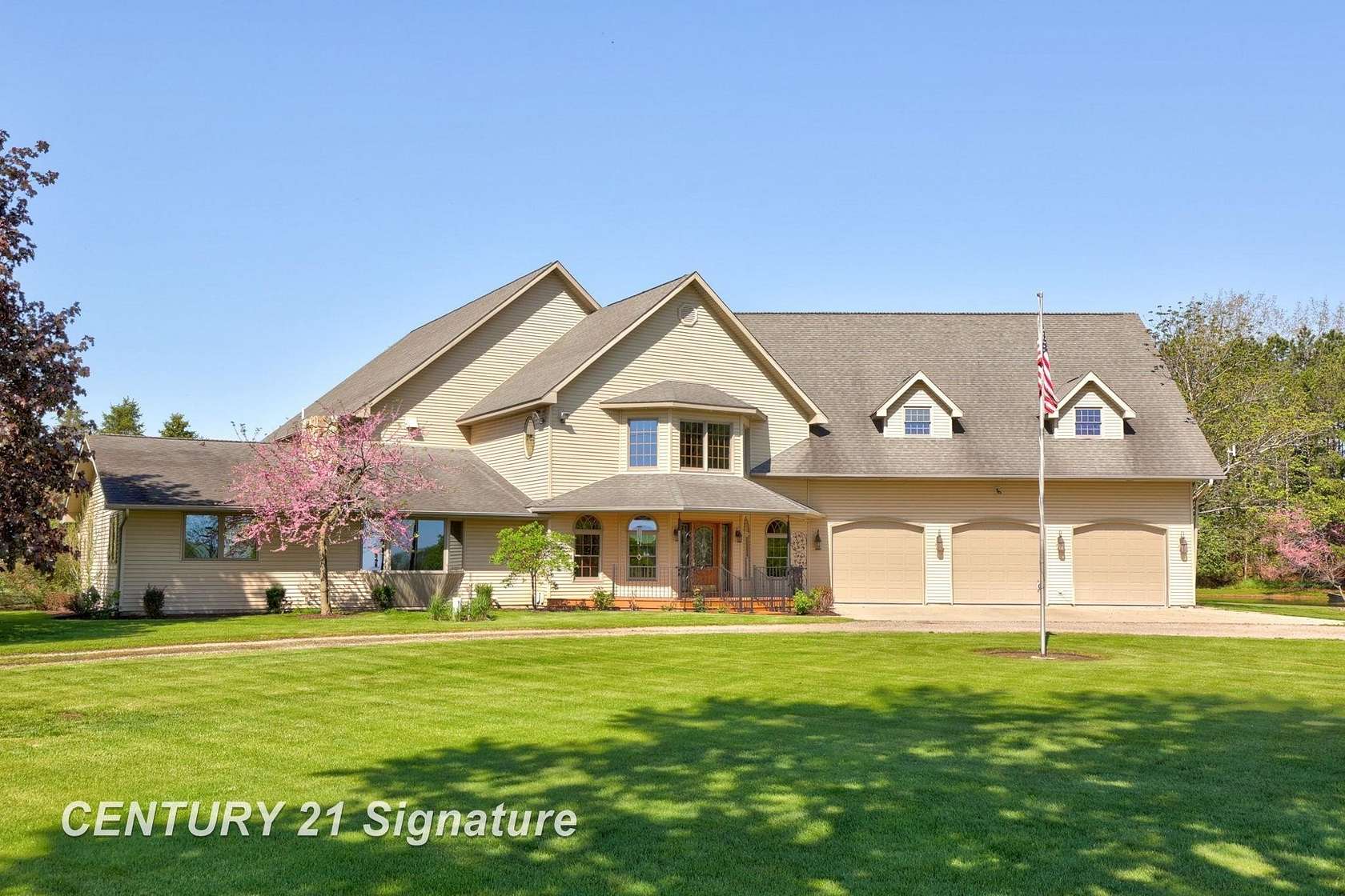 4.54 Acres of Land with Home for Sale in Hemlock, Michigan