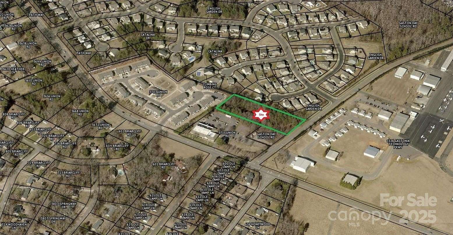 1.9 Acres of Commercial Land for Sale in Gastonia, North Carolina