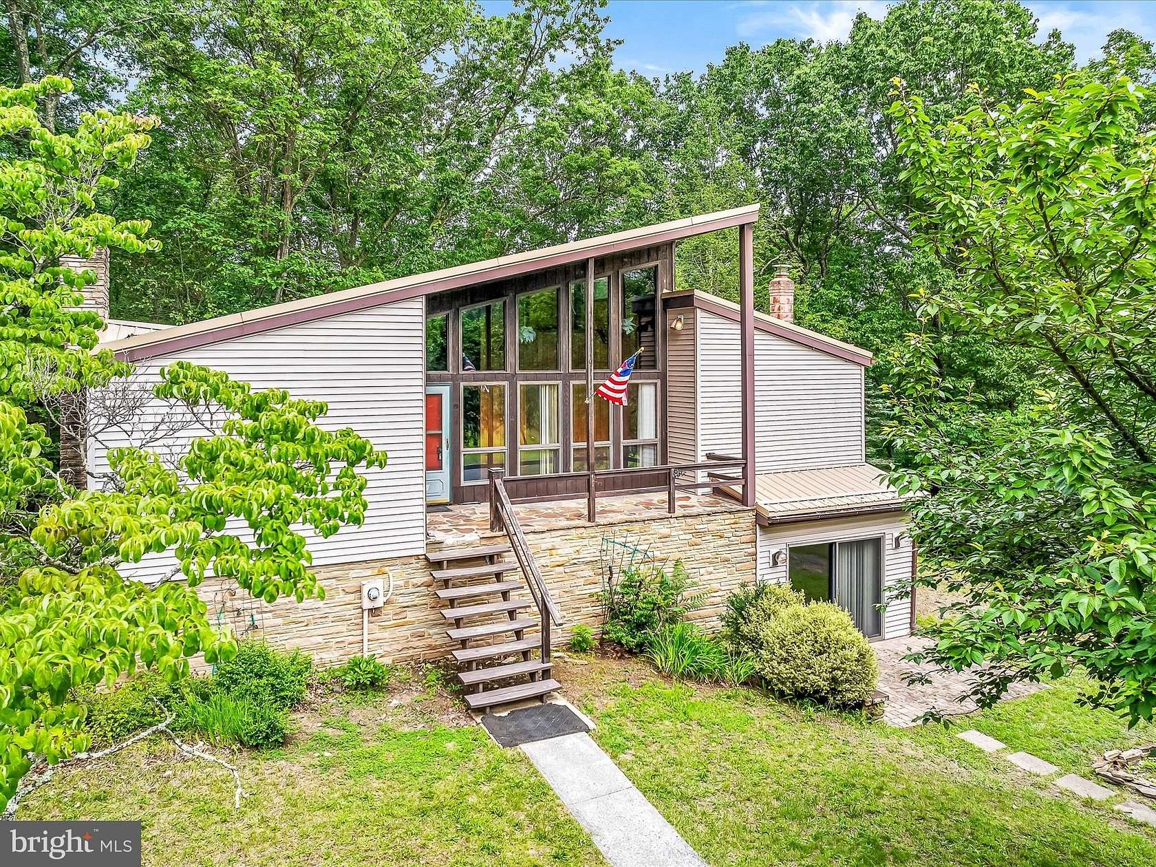 22.8 Acres of Land with Home for Sale in Berkeley Springs, West Virginia