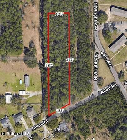1.54 Acres of Residential Land for Sale in Long Beach, Mississippi