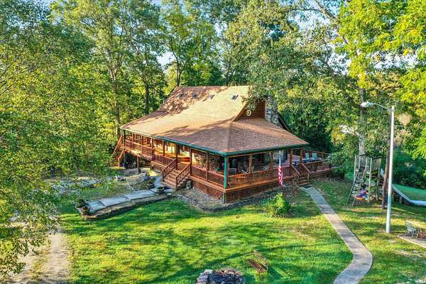 12.6 Acres of Land with Home for Sale in Martinsville, Indiana