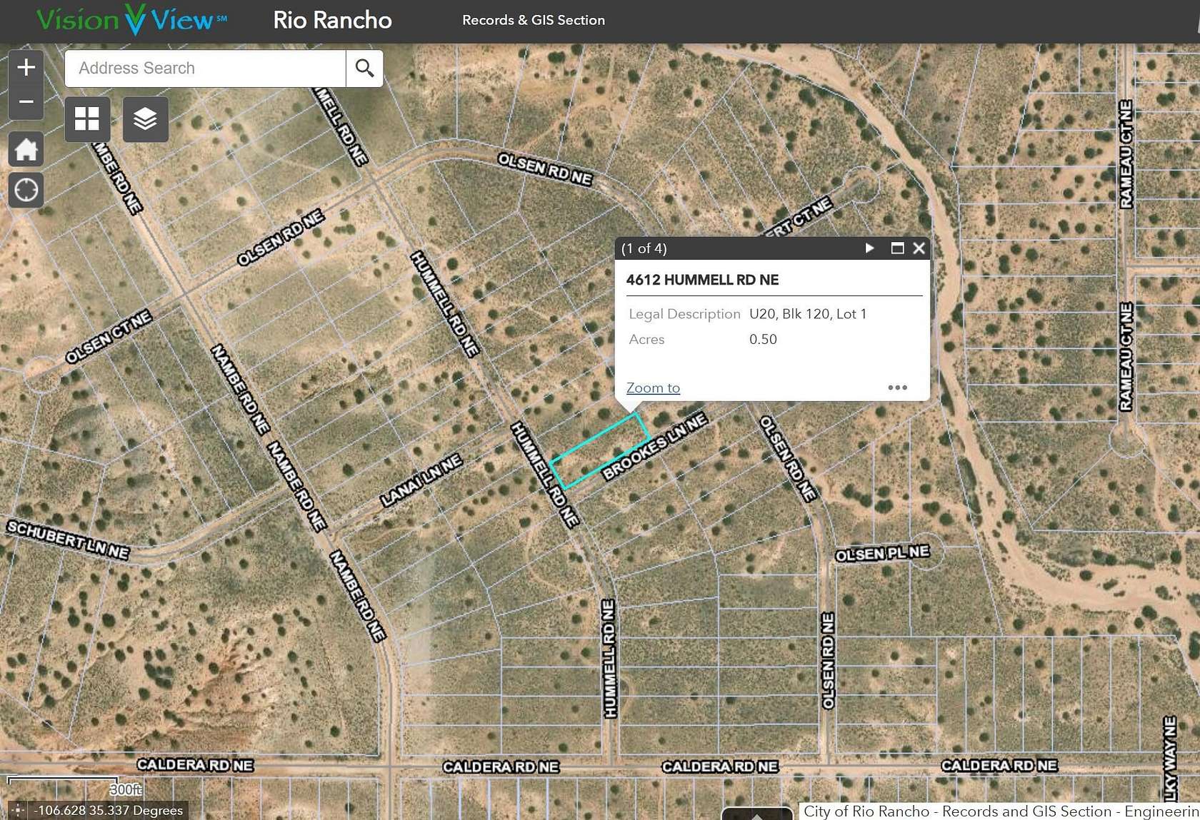 1 Acre of Residential Land for Sale in Rio Rancho, New Mexico