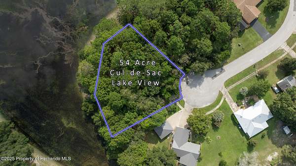 0.54 Acres of Residential Land for Sale in Spring Hill, Florida