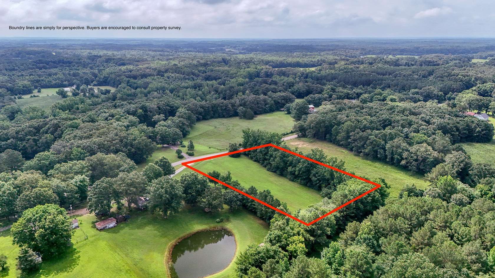 2.4 Acres of Residential Land for Sale in Huntingdon, Tennessee