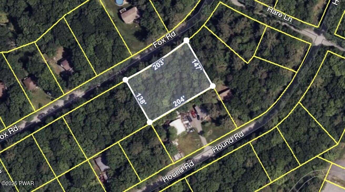 0.62 Acres of Residential Land for Sale in Dingmans Ferry, Pennsylvania