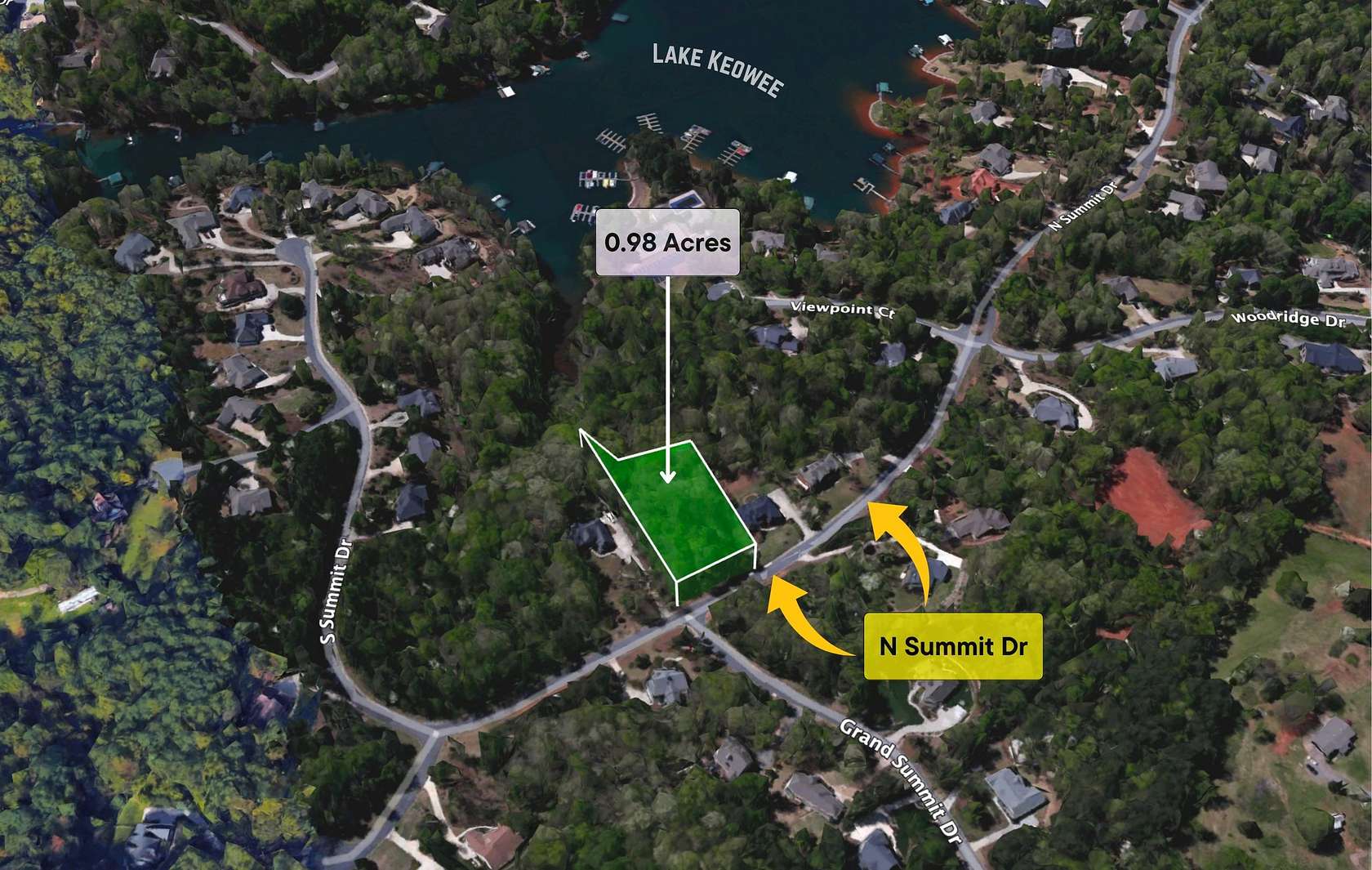 0.98 Acres of Residential Land for Sale in Seneca, South Carolina