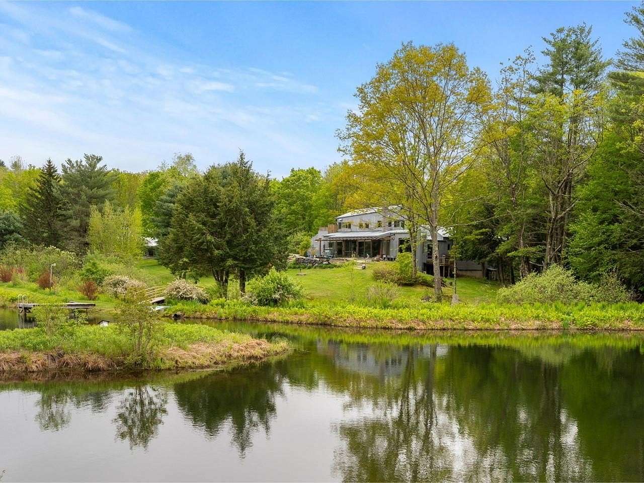 86 Acres of Recreational Land with Home for Sale in Hubbardton, Vermont