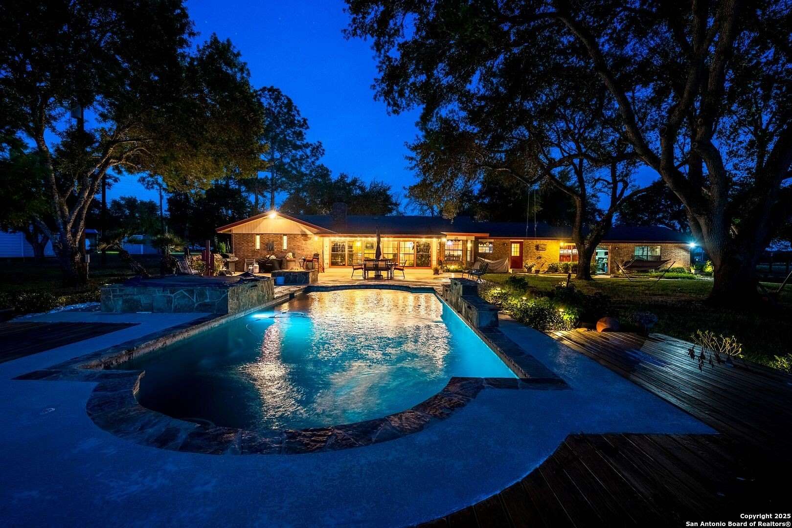 5 Acres of Residential Land with Home for Sale in La Vernia, Texas