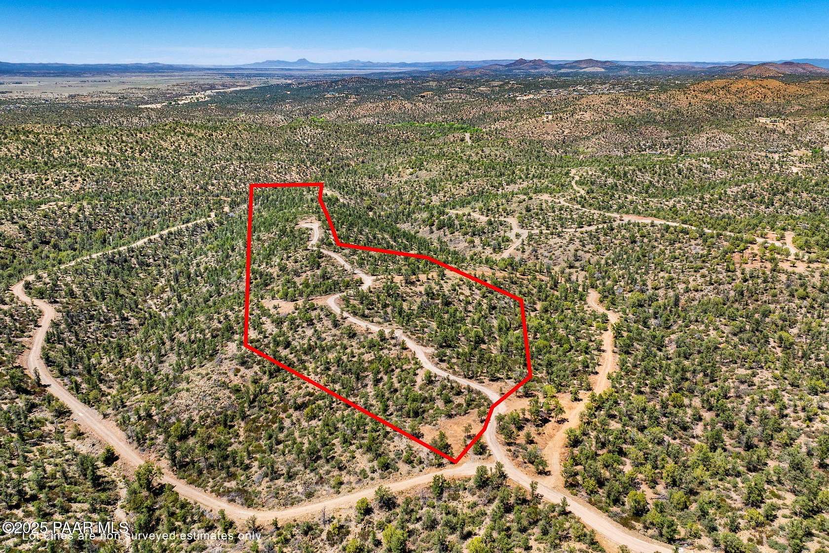 36.6 Acres of Land for Sale in Prescott, Arizona