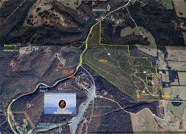 0.8 Acres of Residential Land for Sale in Marble Falls Township, Arkansas