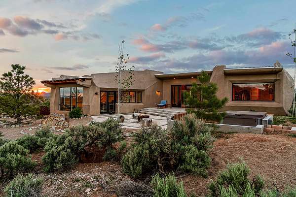 3 Acres of Residential Land with Home for Sale in Ranchos de Taos, New Mexico