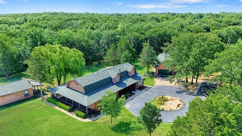 11.4 Acres of Land with Home for Sale in Bells, Texas