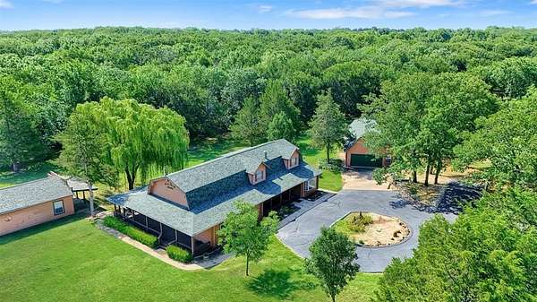 11.4 Acres of Land with Home for Sale in Bells, Texas