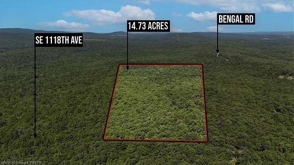 14.7 Acres of Recreational Land for Sale in Panola, Oklahoma