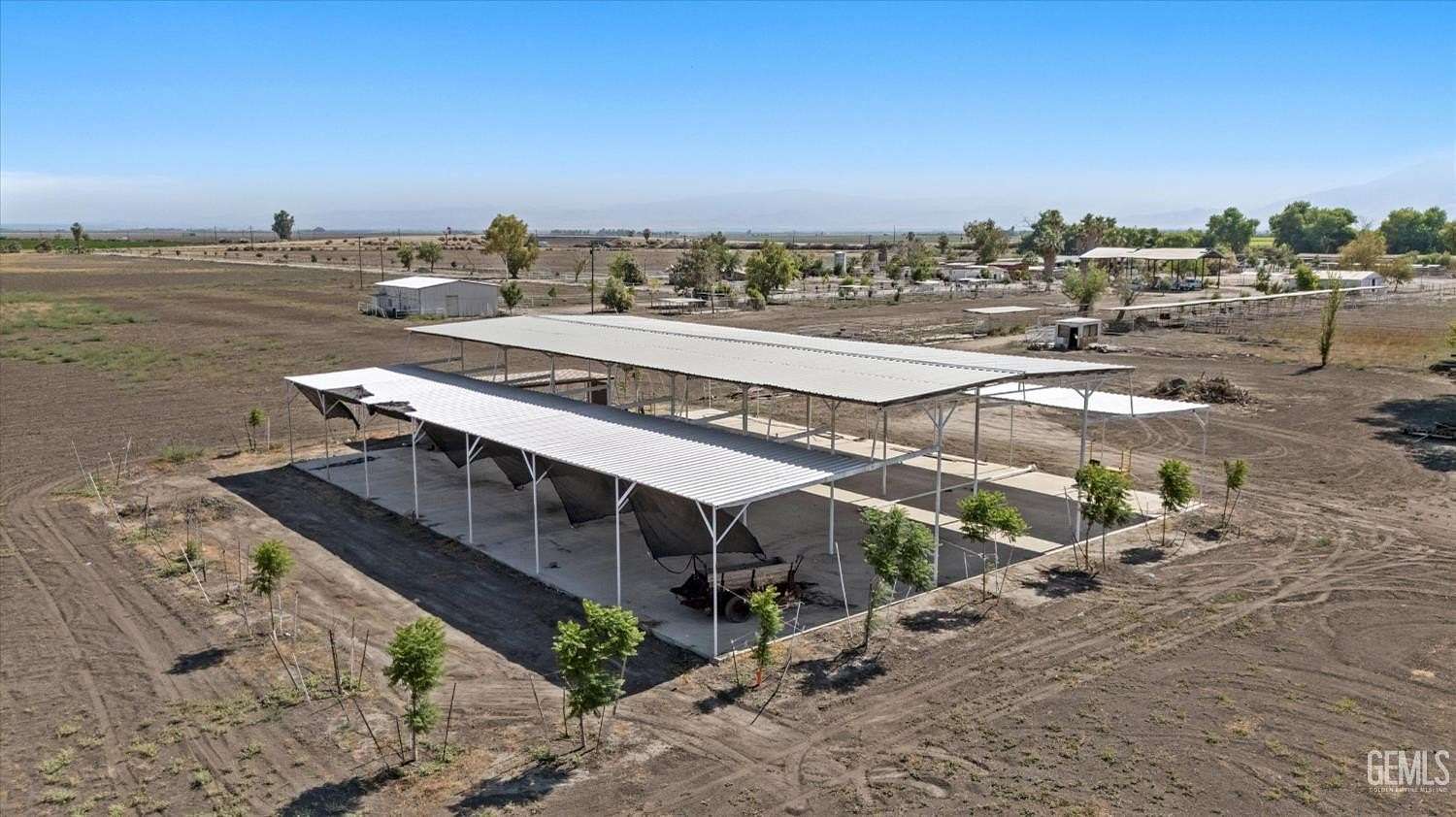 150 Acres of Agricultural Land with Home for Sale in Bakersfield, California