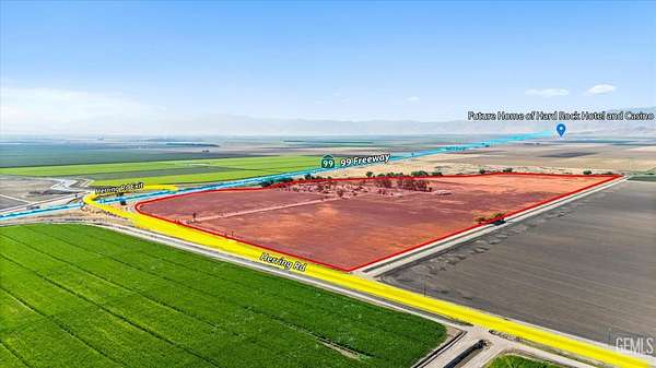 150 Acres of Agricultural Land with Home for Sale in Bakersfield, California
